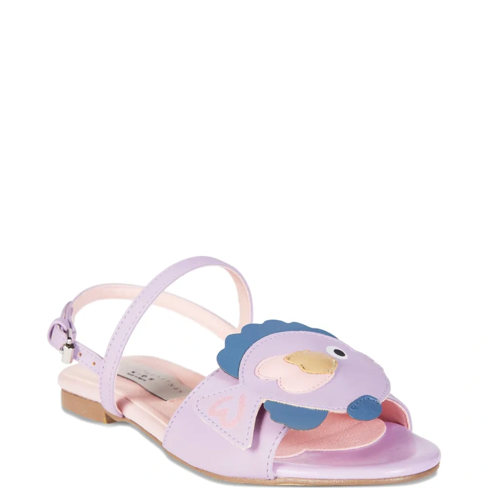 Сандалии с аппликацией в виде рыб