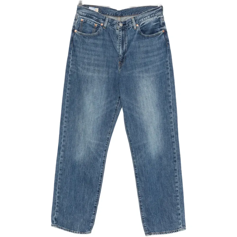 Джинсы с нашивкой-логотипом