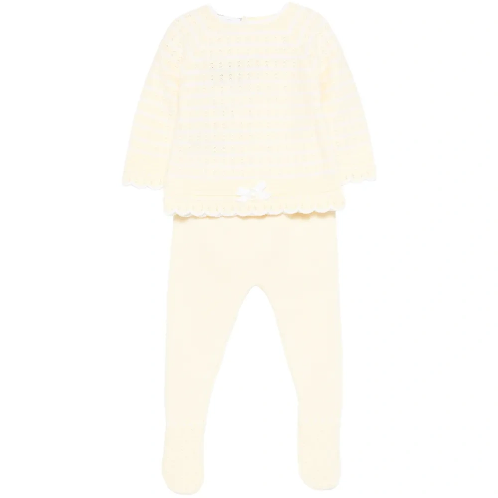 Вязаный комплект с брюками