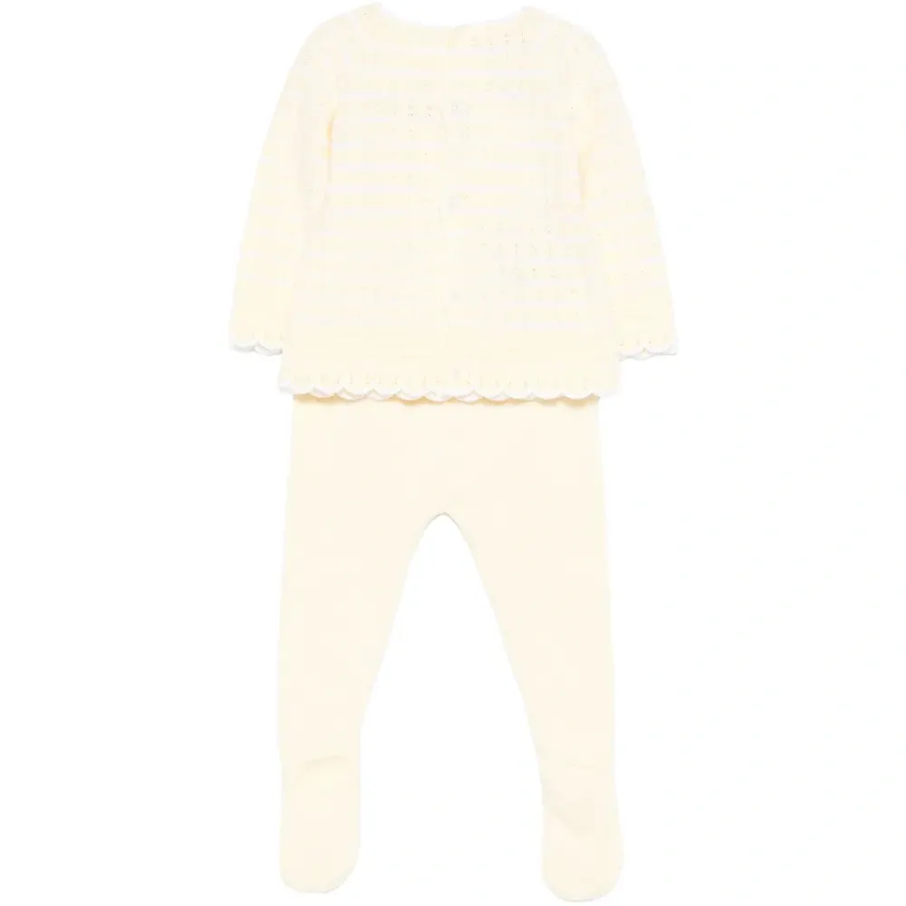 Вязаный комплект с брюками