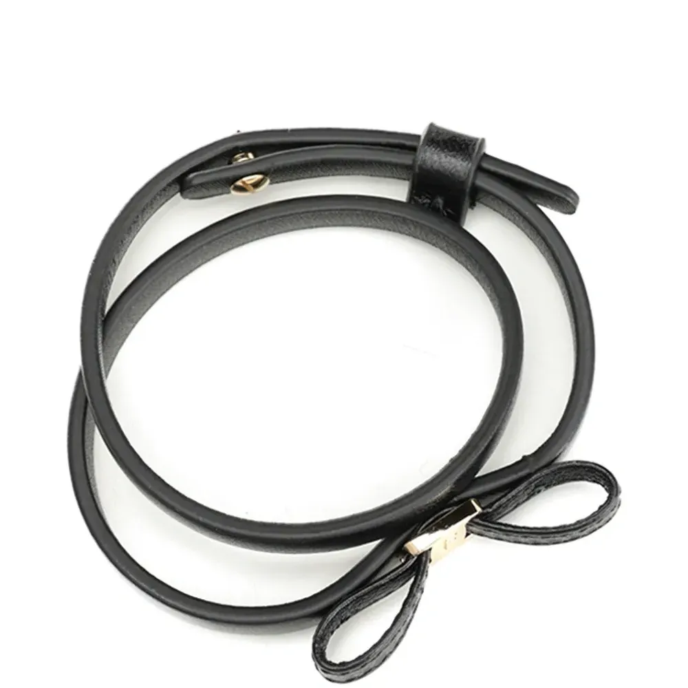 Оборачиваемый браслет с мини-бантом