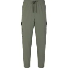 Брюки-карго из поплина на эластичном поясе