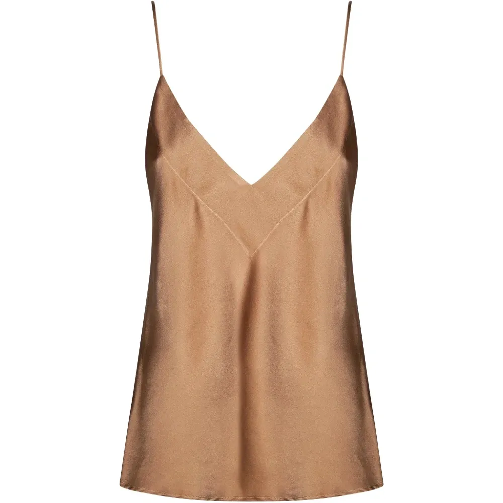 Майка с V-образным вырезом