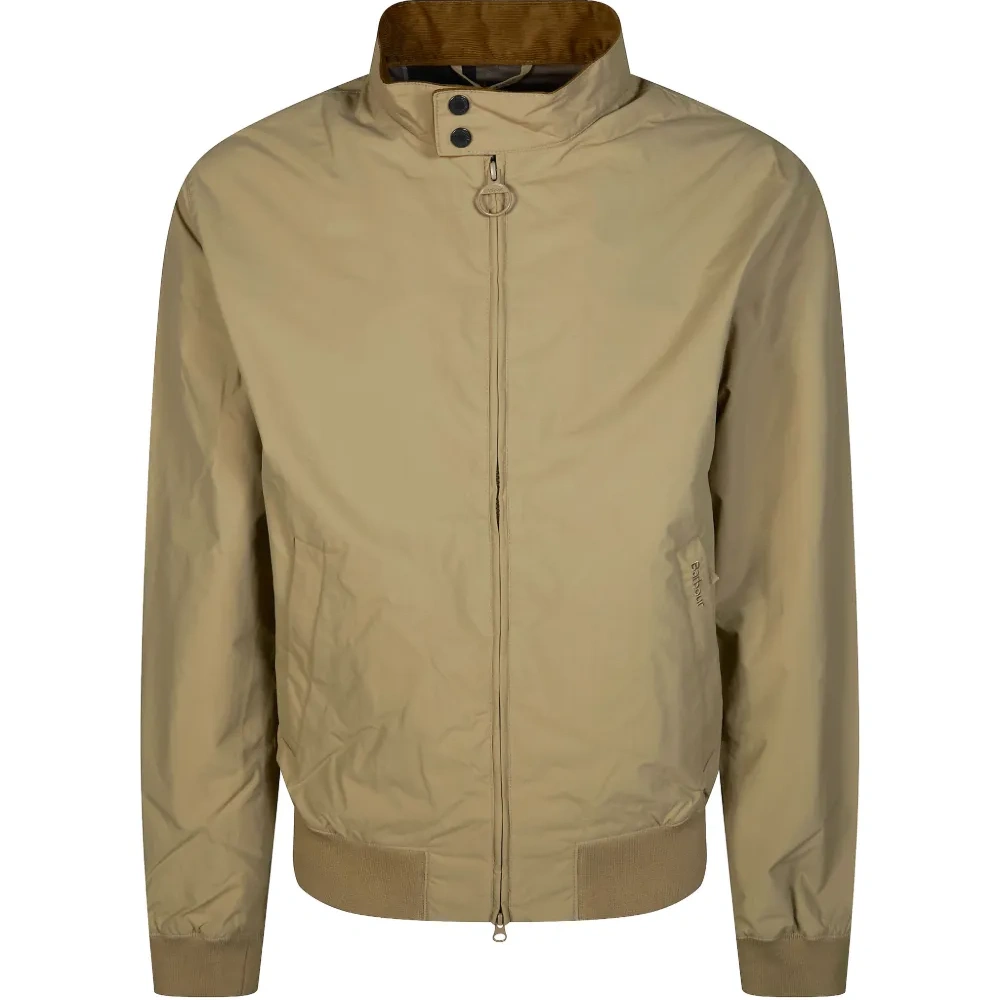 Бомбер на молнии с пуговицами Royston