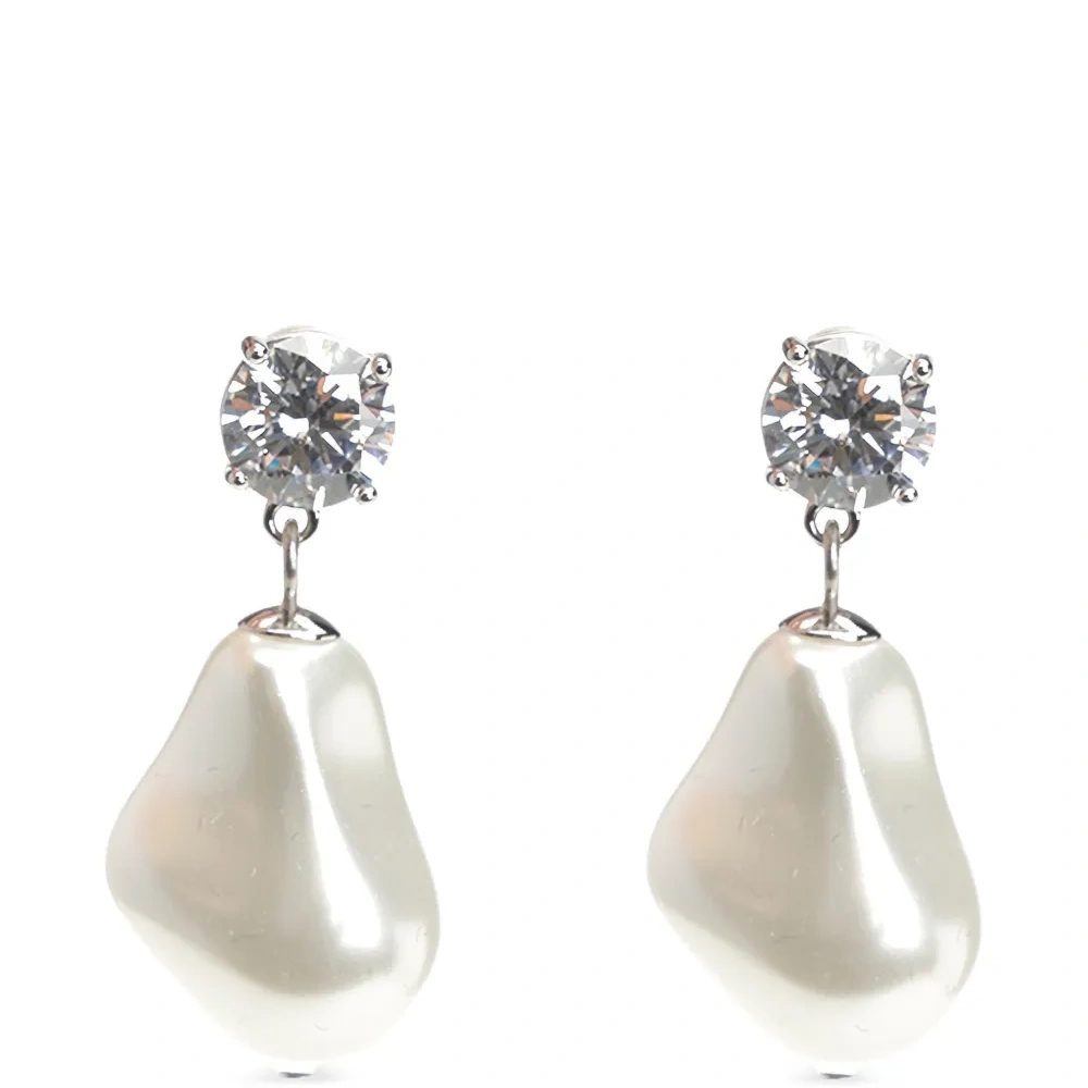 Серьги с жемчужными подвесками