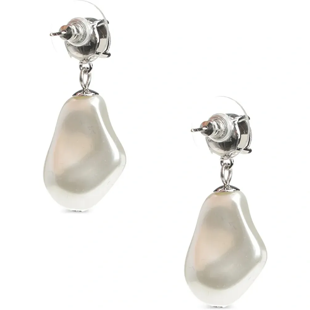 Серьги с жемчужными подвесками