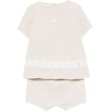 Вязаный комплект с шортами Вязаный комплект с шортами