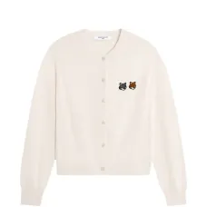 Кардиган на пуговицах с мотивом лисы