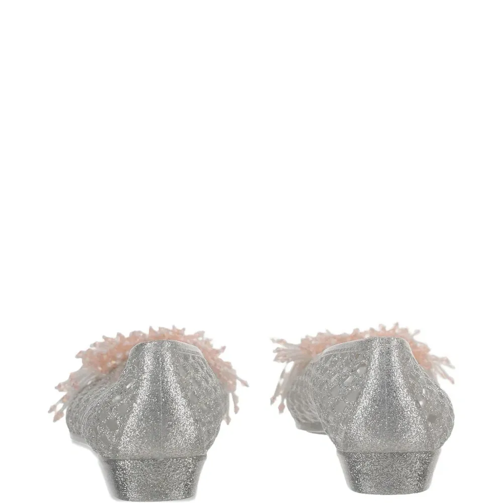 Металлические балетки Vow