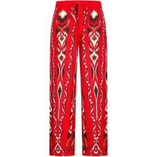 Брюки с ананасовым жаккардом Ikat от Sand Ainika