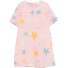 Платье с принтом в звезды