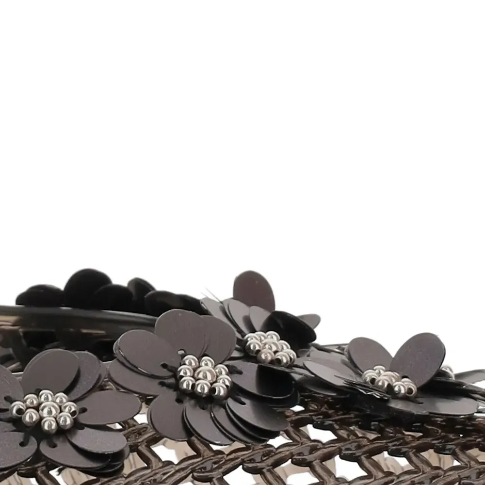 Балетки, украшенные пайетками