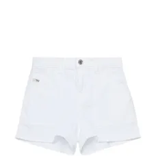 Белые джинсовые шорты