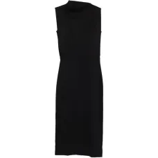 Платье миди без рукавов с драпировкой Gemma