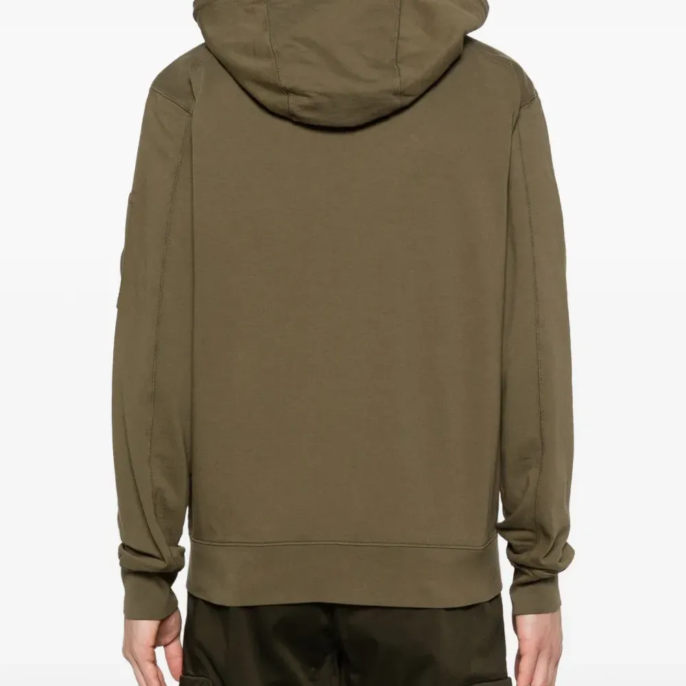 Худи на молнии с карманом-кенгуру