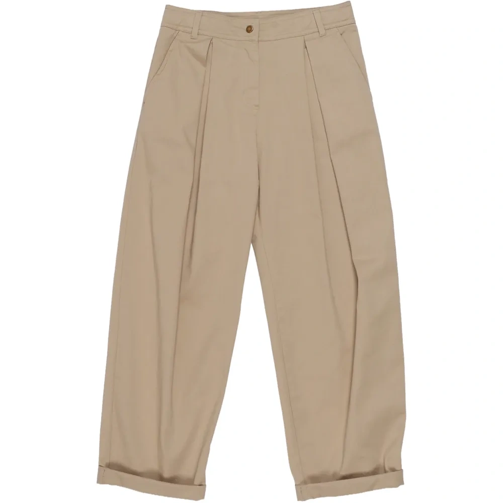 Брюки с манжетами