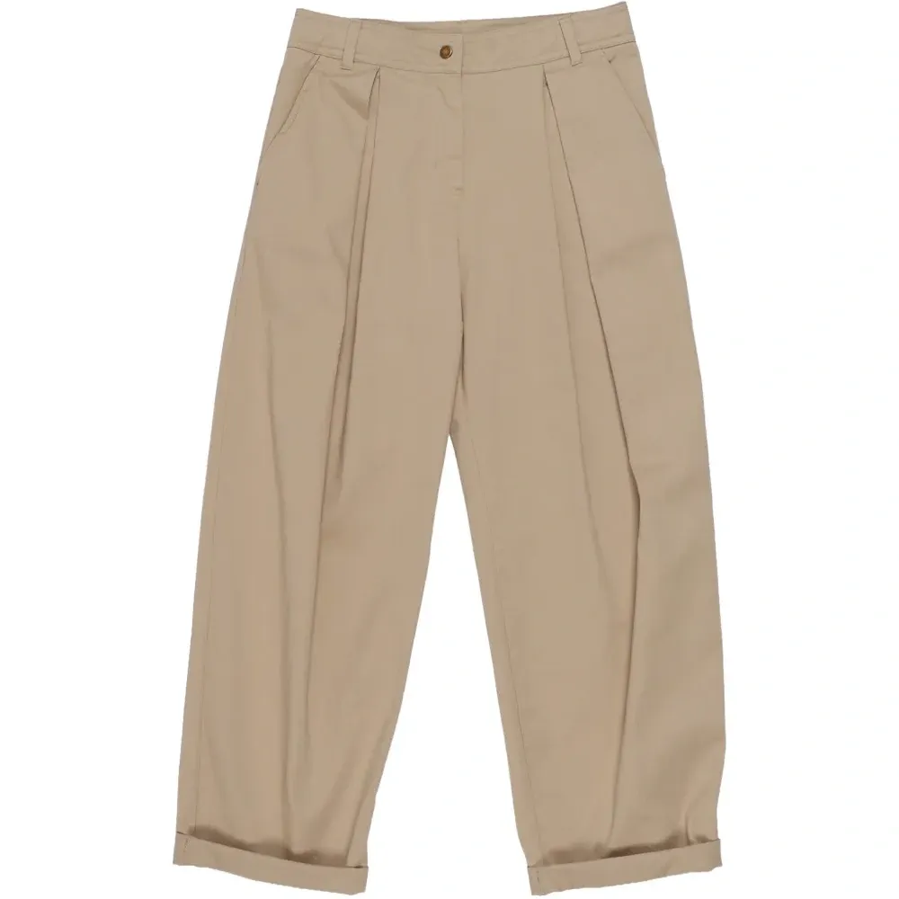 Брюки с манжетами