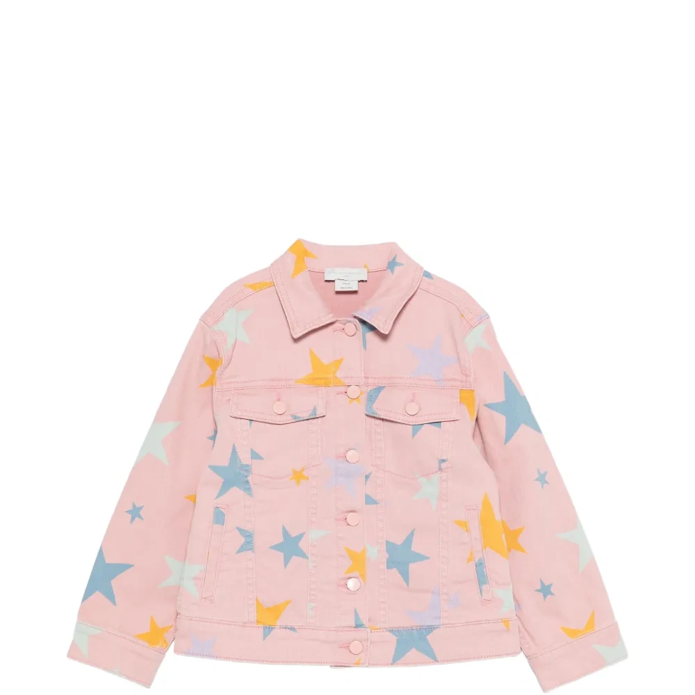 Куртка с принтом в виде звезд