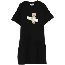 Платье с оборками и принтом медвежат Платье с оборками и принтом медвежат