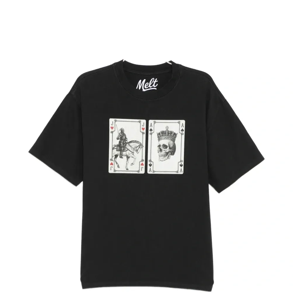 Футболка с круглым вырезом и графическим принтом