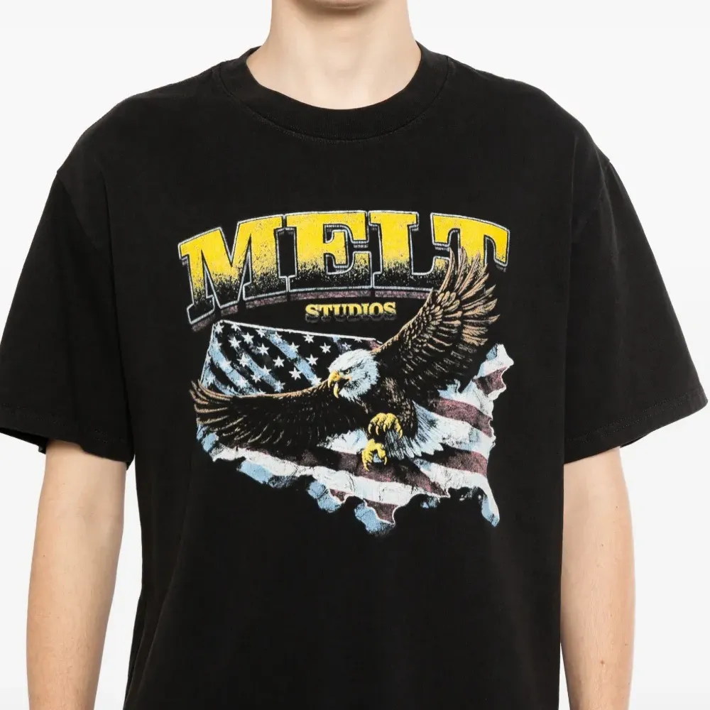 Футболка с принтом в виде орла