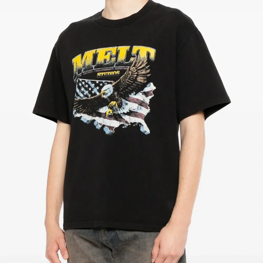 Футболка с принтом в виде орла