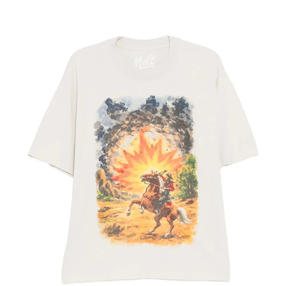 Футболка с принтом