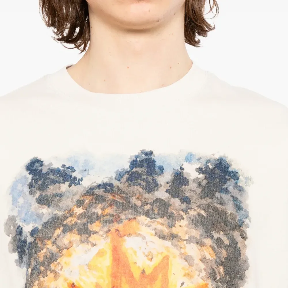 Футболка с принтом