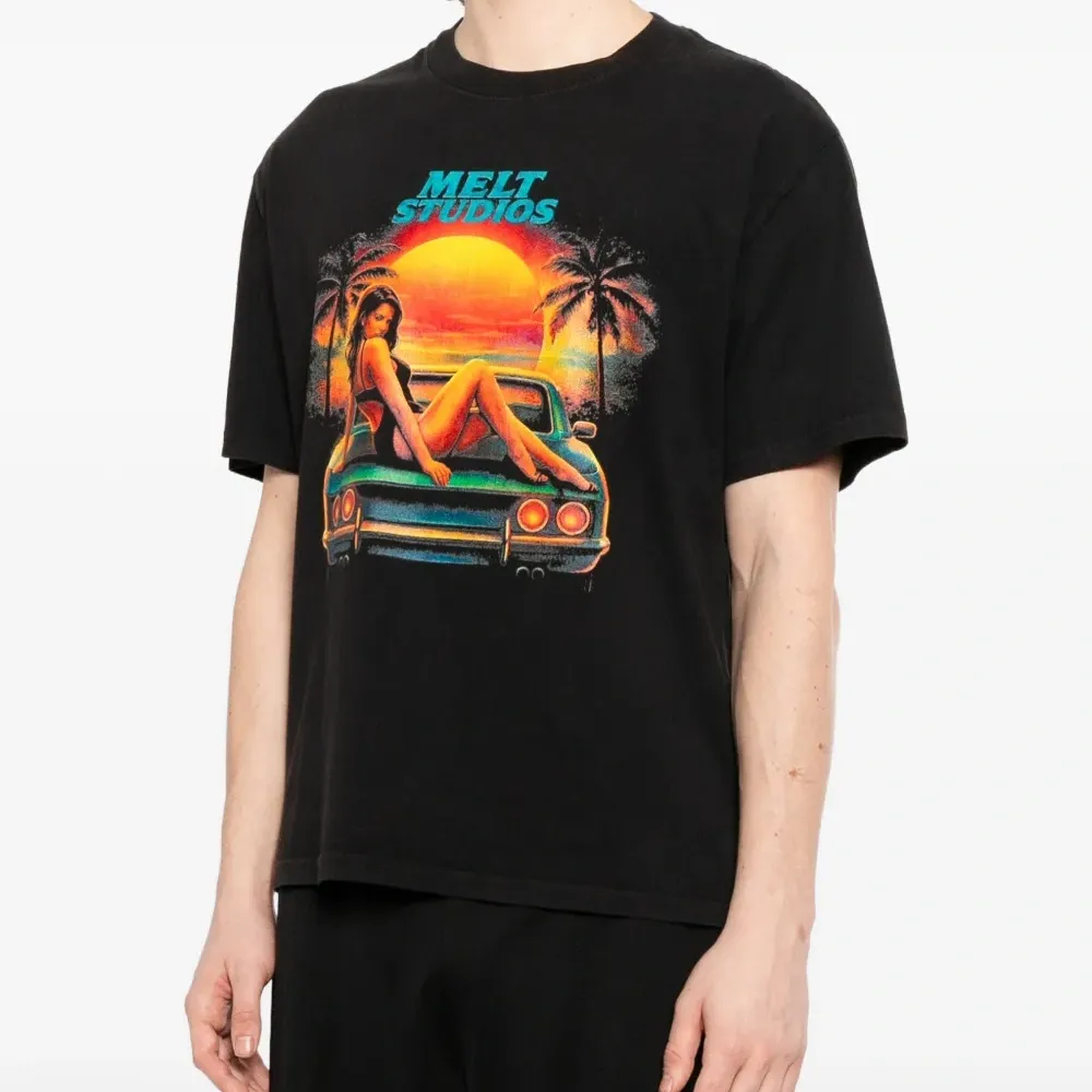 Футболка с принтом