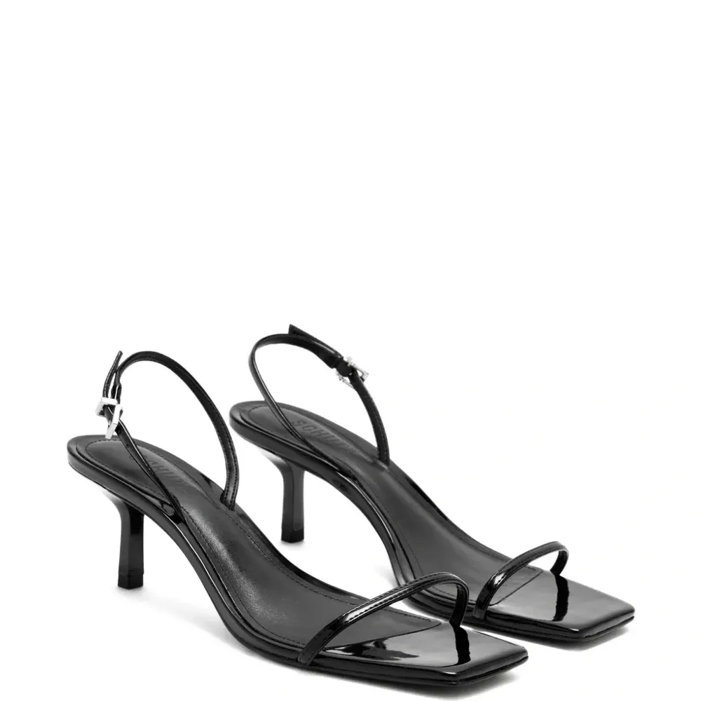 Босоножки Judith с открытым квадратным мысом и ремешком на пятке