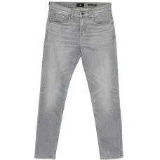 Зауженные джинсы из денима