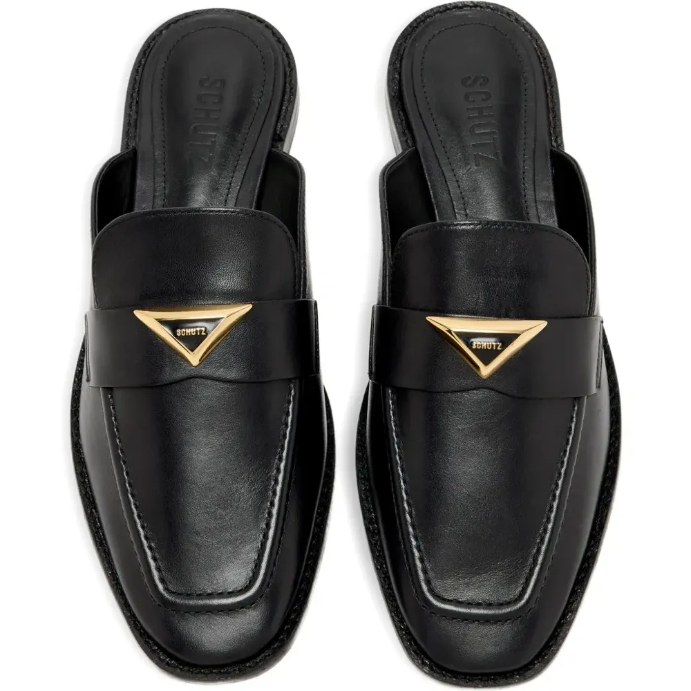 Лоферы с треугольной пластиной