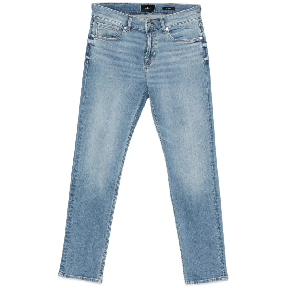 Джинсы с пятью карманами узкого кроя