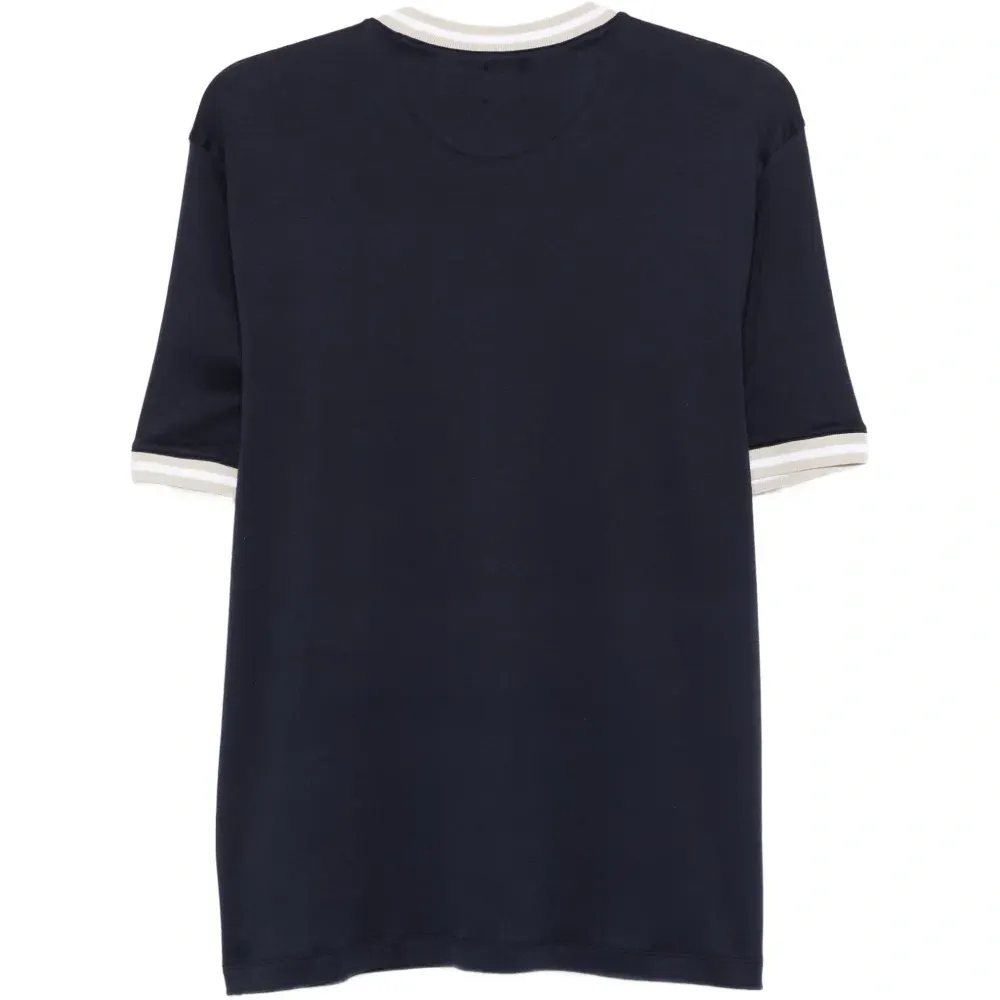 Футболка с короткими рукавами и отделкой