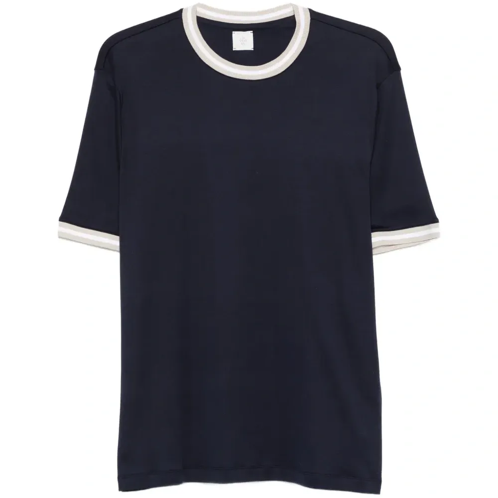 Футболка с короткими рукавами и отделкой