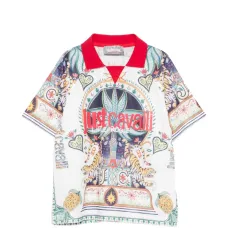 Футболка с коротким рукавом и тигровым принтом