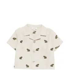 Рубашка Deccie с пуговицами и принтом лягушки