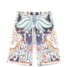 Шорты с тигровым принтом Шорты с тигровым принтом