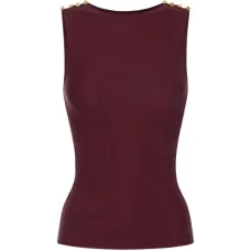 Топ с пуговицами