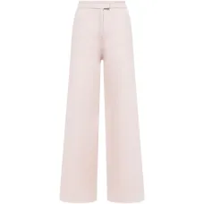 Розовые брюки-палаццо