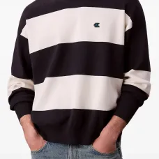 Свитер с нашивкой-логотипом