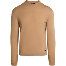 Свитер с круглым вырезом