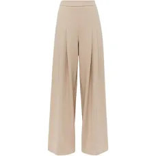 Плиссированные брюки из кадди