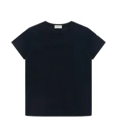 Футболка с нашивкой-логотипом