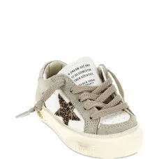 Кеды с блестками и звездой