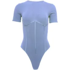 Боди-футболка с швами