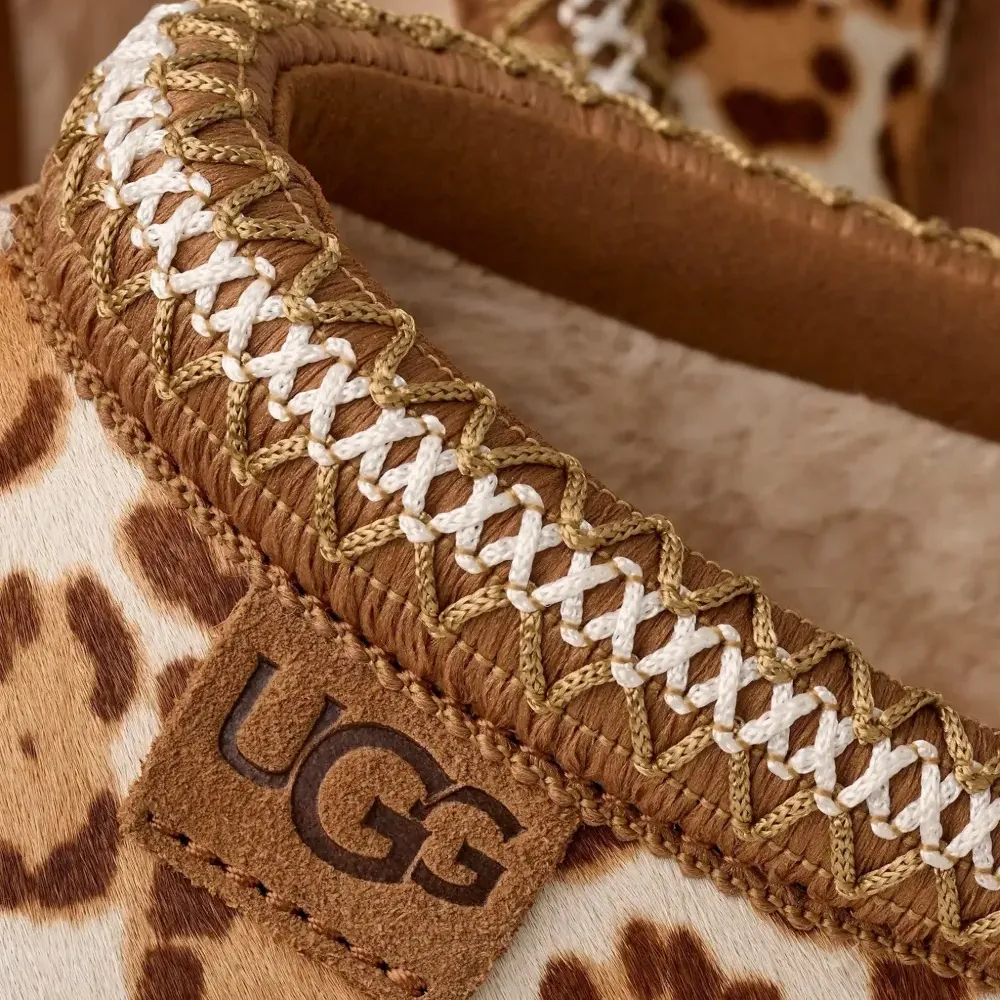 Мюли с леопардовым принтом