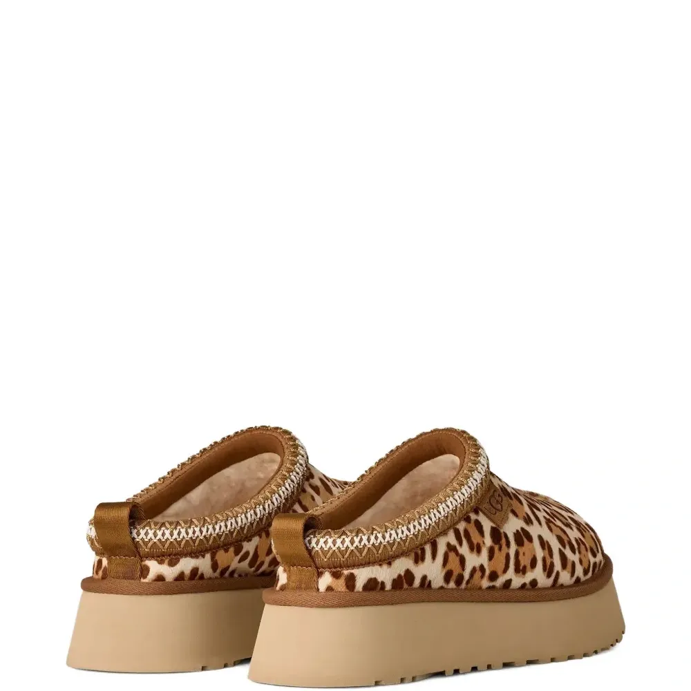 Мюли с леопардовым принтом