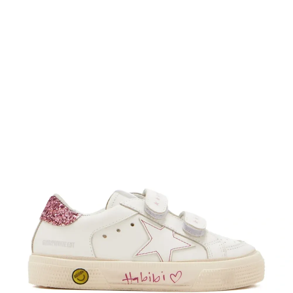 Кеды May School с блестками