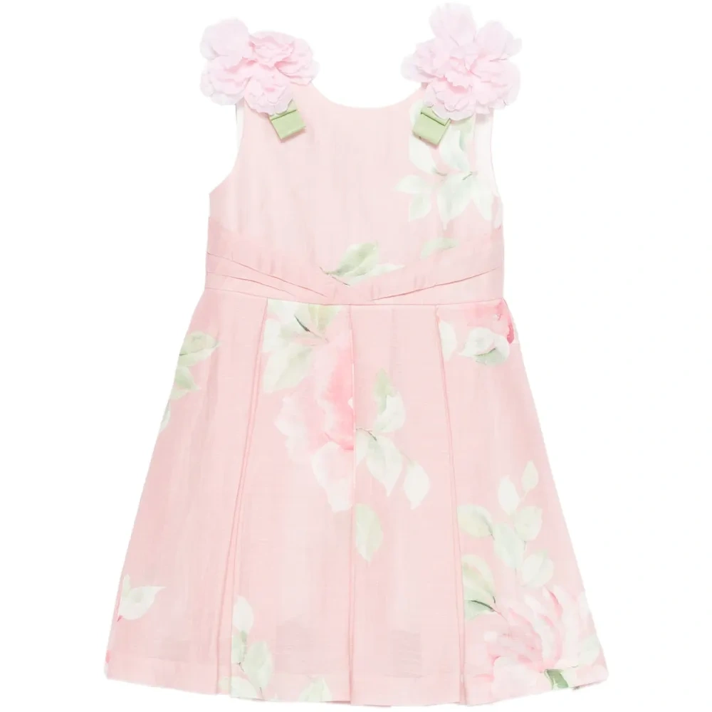 Платье с цветочным принтом